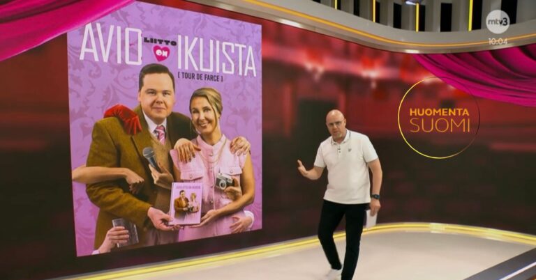 Avioliittoon ikuista - mukana Huomenta SUomi - läje hetyksessä MTV Linnatetteri Turku